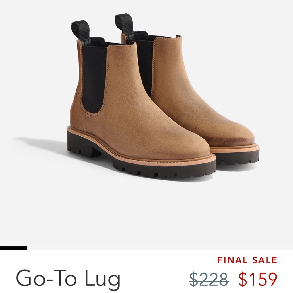 Nisolo Tan Ankle Boots